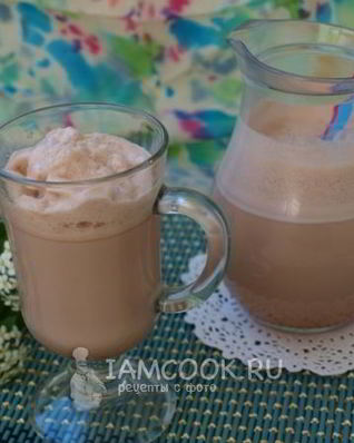 Шоколадный молочный коктейль