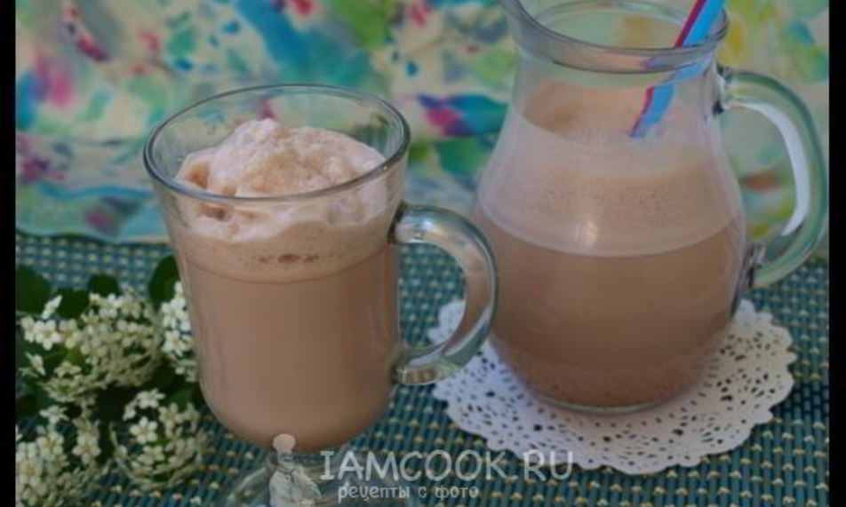 Рецепт шоколадного молочного коктейля