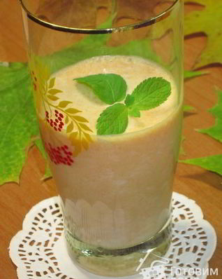 Тыквенно-молочный коктейль