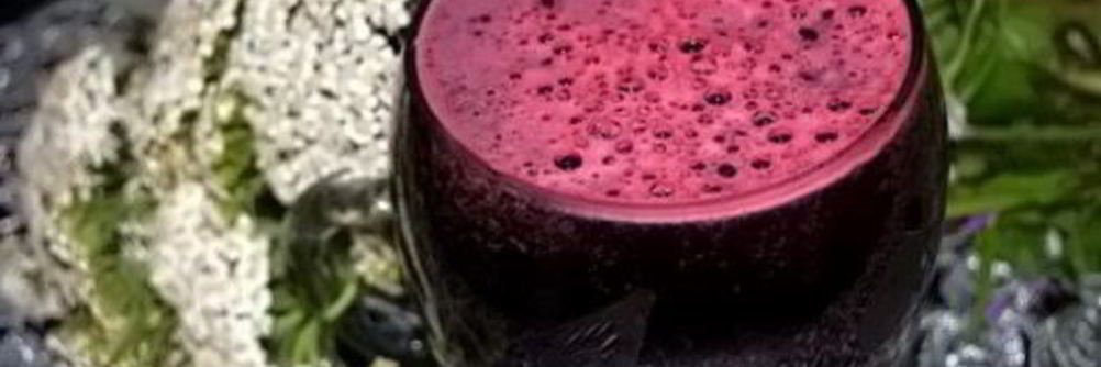 Черничный морс