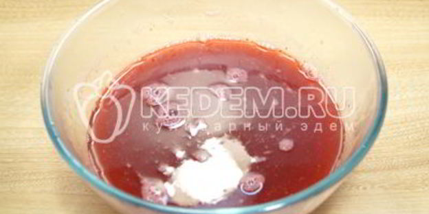 домашний морс из брусники