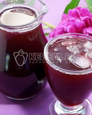 Домашний морс из замороженных ягод