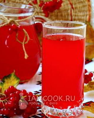 Калиновый морс