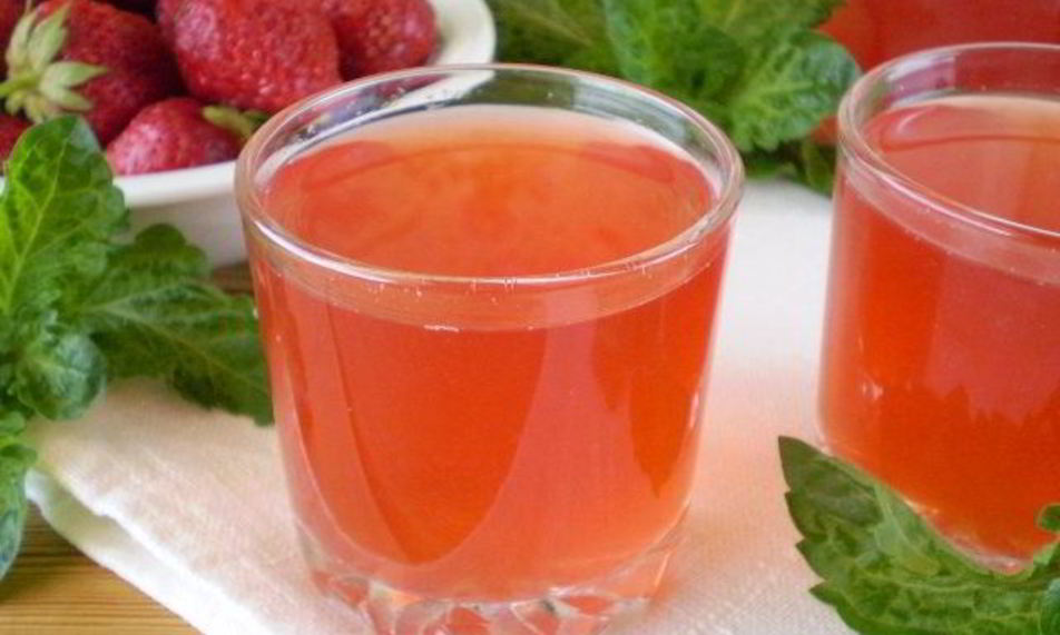 Рецепт клубничного морса