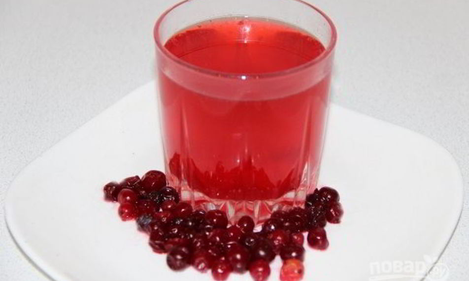 Рецепт клюквенного морса из замороженной клюквы