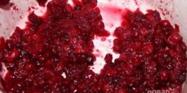 клюквенный морс из замороженной клюквы