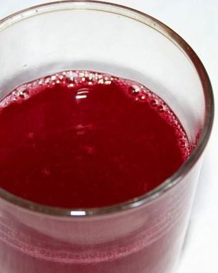 Клюквенный морс из замороженных ягод