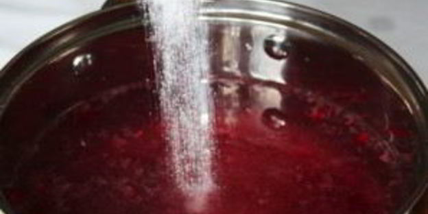 клюквенный морс из замороженных ягод