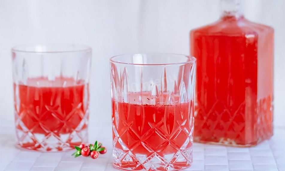 Рецепт морса из брусники без варки