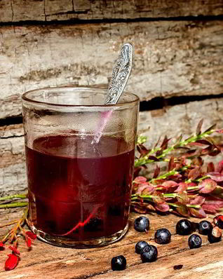 Морс из черники