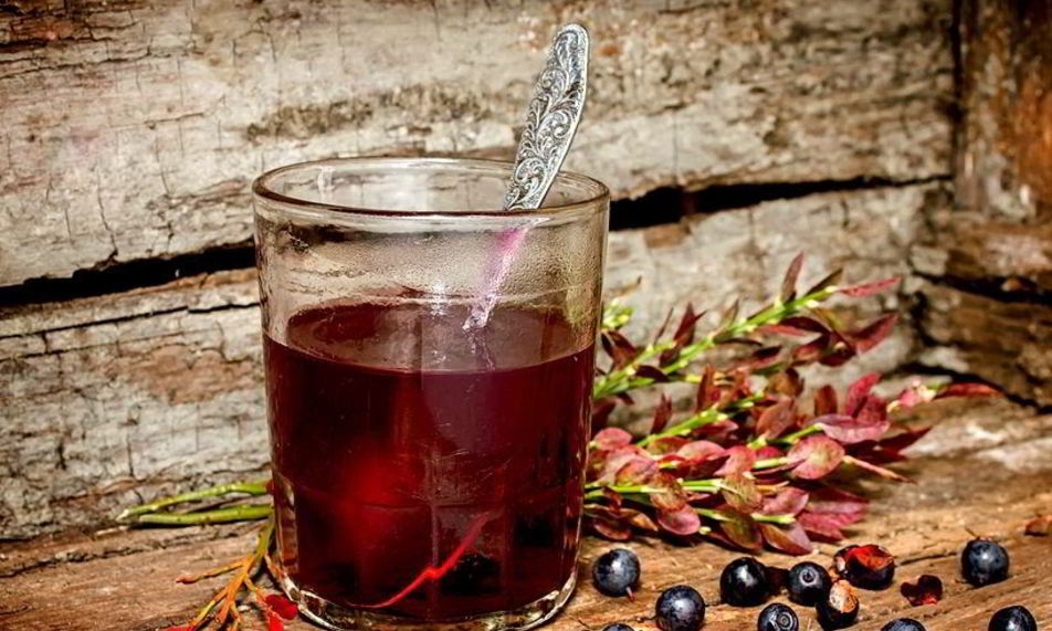 Рецепт морса из черники