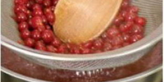 морс из красной смородины