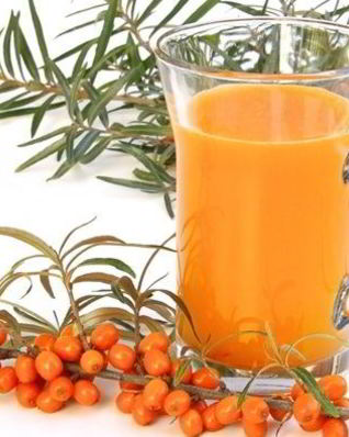 Морс из облепихи замороженной