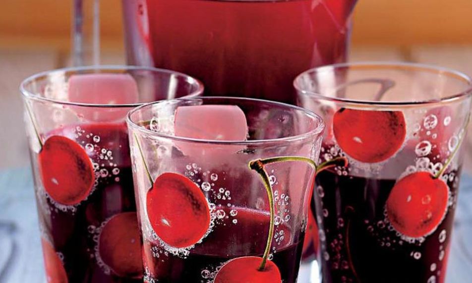 Рецепт морса из вишни и малины