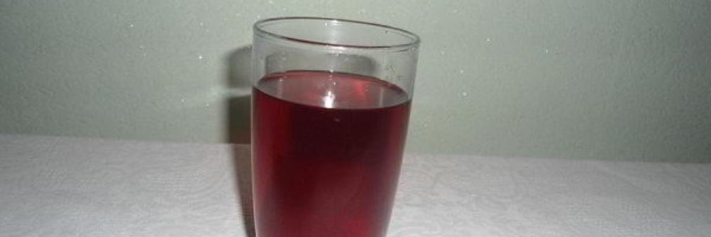 Морс из вишни замороженной