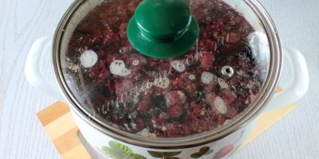 морс из вишни