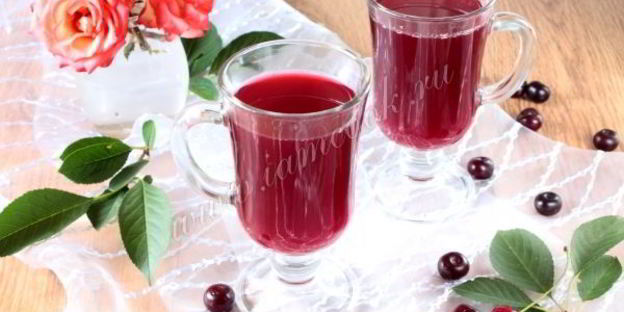 морс из вишни