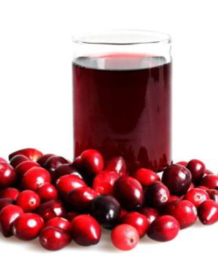 Морс из замороженной клюквы и брусники