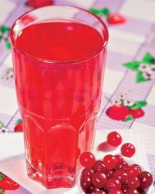 Морс клюквенный