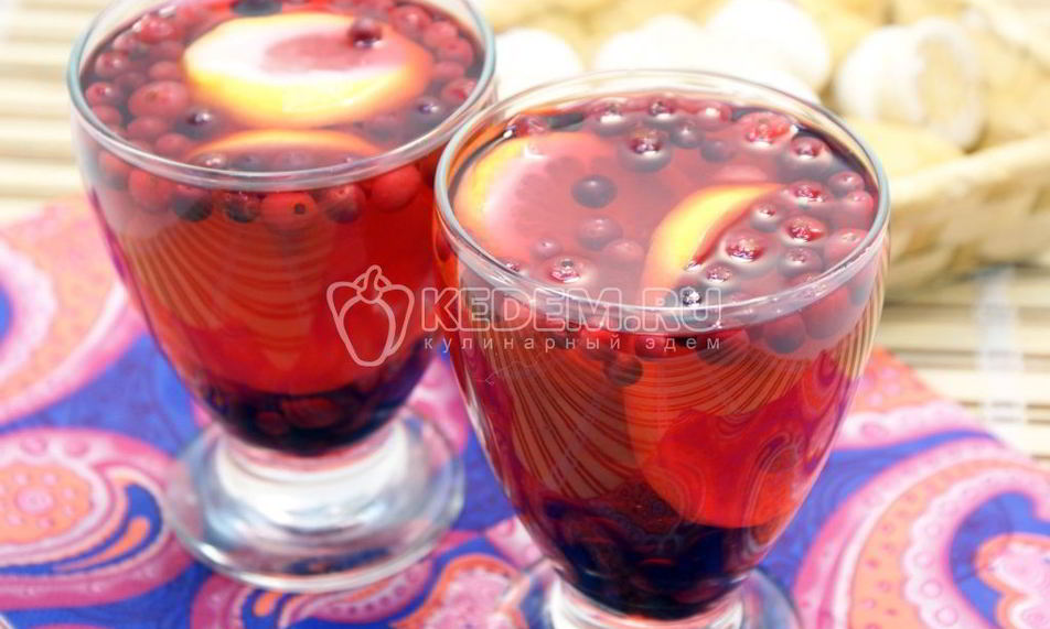 Рецепт витаминного морса