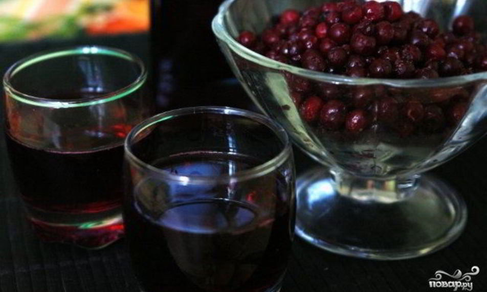 Рецепт наливки из брусники