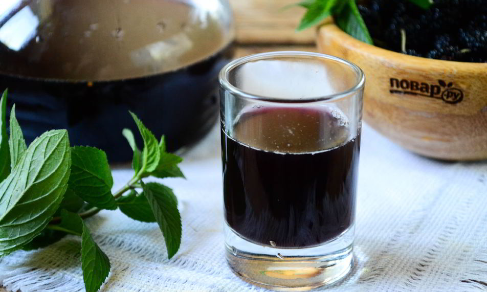 Рецепт наливки из шелковицы