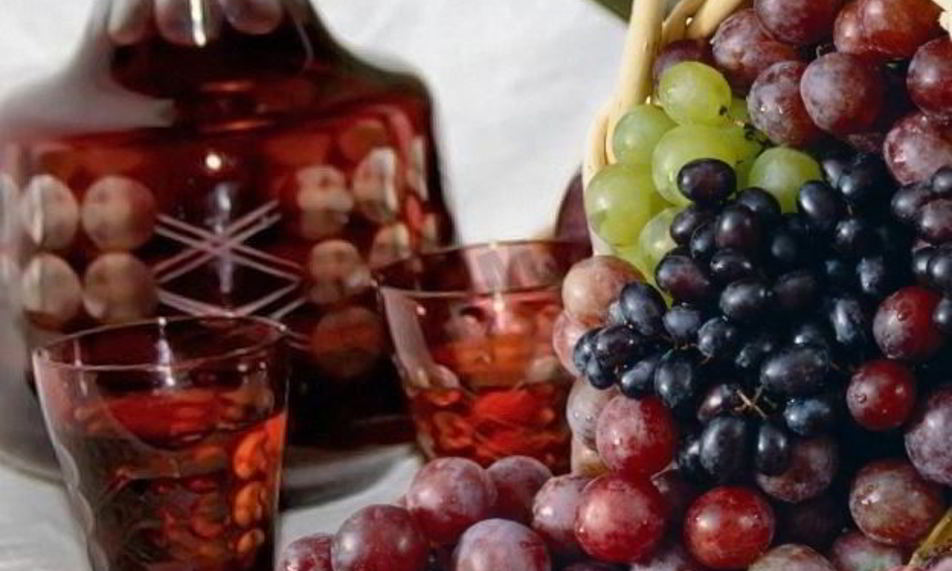 Рецепт наливки из винограда