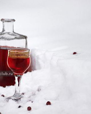 Настойка на бруснике