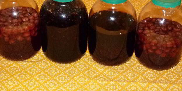 ягодная настойка