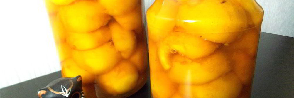 Нектарины в сиропе