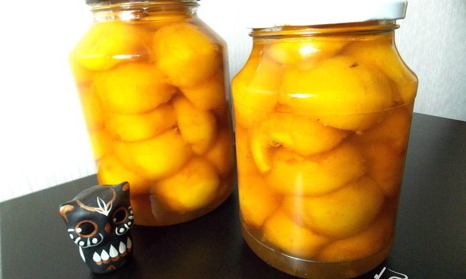 Рецепт нектаринов в сиропе