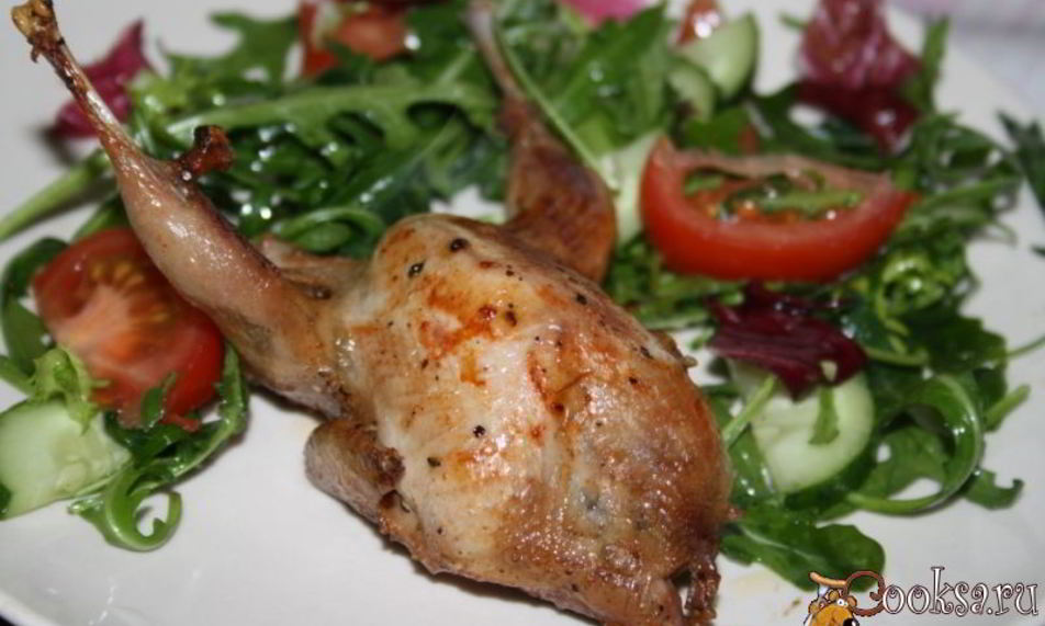 Рецепт перепелок в кленовом сиропе