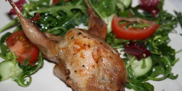 перепелки в кленовом сиропе