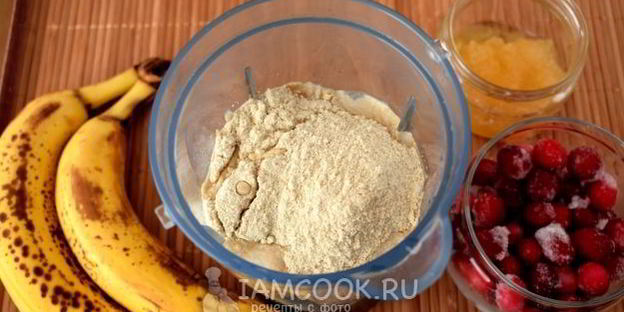 протеиновый коктейль с кедровой мукой