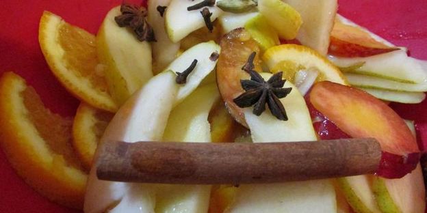 газированная сангрия с минералкой