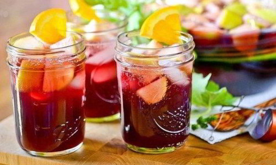 Рецепт сангрии с корицей и фруктами