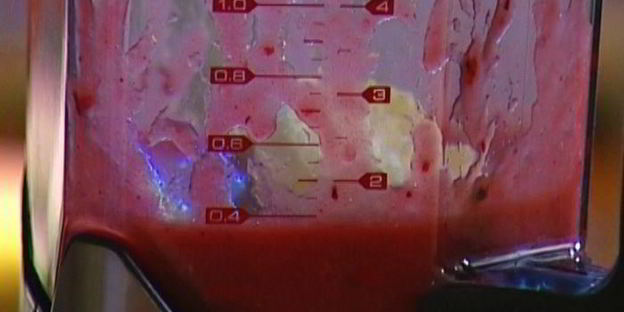 сливовый коктейль с мороженым