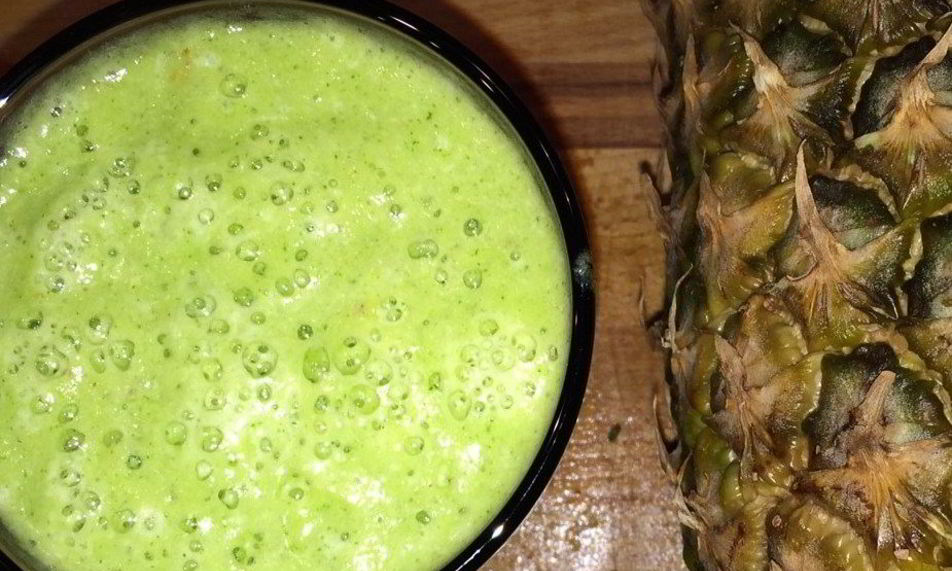 Рецепт ананасова-мятного смузи