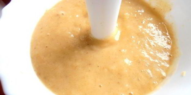 бананово-черничный смузи