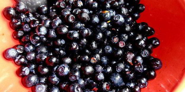 бананово-черничный смузи