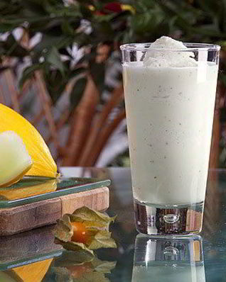 Дынно-мятный смузи