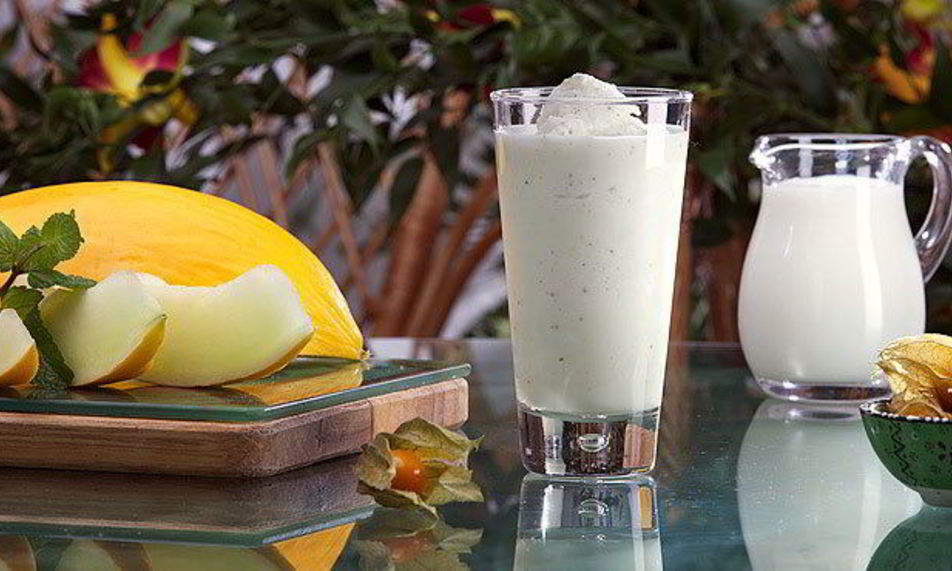 Рецепт дынно-мятного смузи