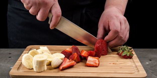 фруктово-творожный смузи с семенами чиа