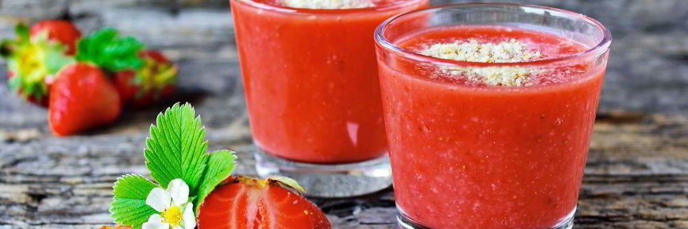 Клубничный смузи