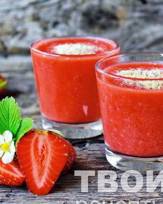 Клубничный смузи