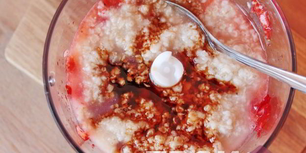 клубничный смузи