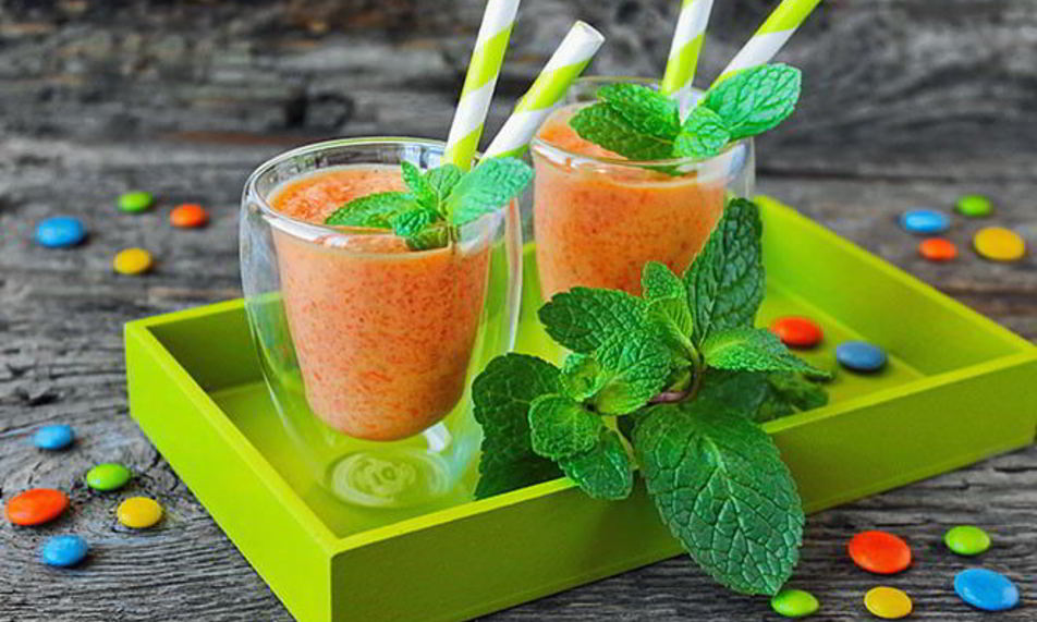 Рецепт морковного смузей с маракуйея