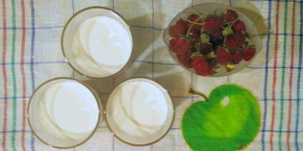 смузи-десерт завтрак за минутку