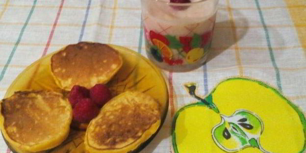 смузи-десерт завтрак за минутку