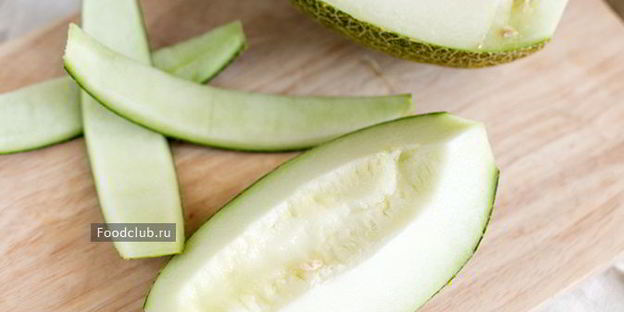 смузи из дыни с черникой